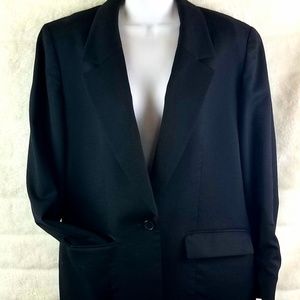 Pendleton Womens Black Blazer